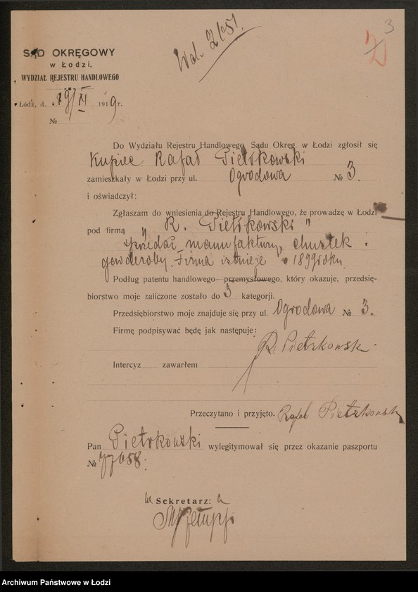 Obraz 5 z jednostki "Rafał Pietrkowski- sprzedaż manufaktury, chustek i garderoby"