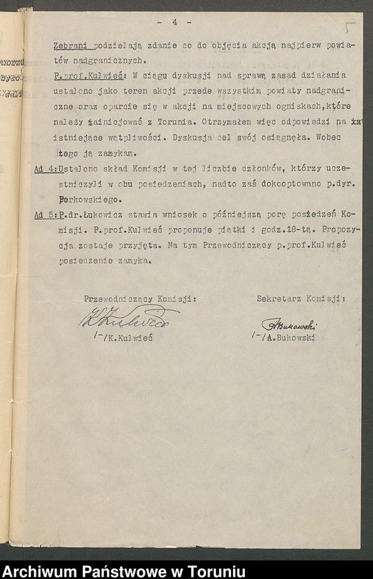 image.from.unit.number "[Korespondencja, protokoły zebrań, sprawozdania]"
