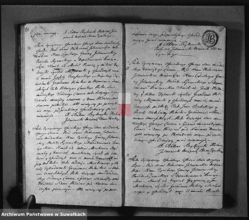 image.from.unit.number "Akta Zeyścia Gminy Jeleniewskiey Roku 1808"
