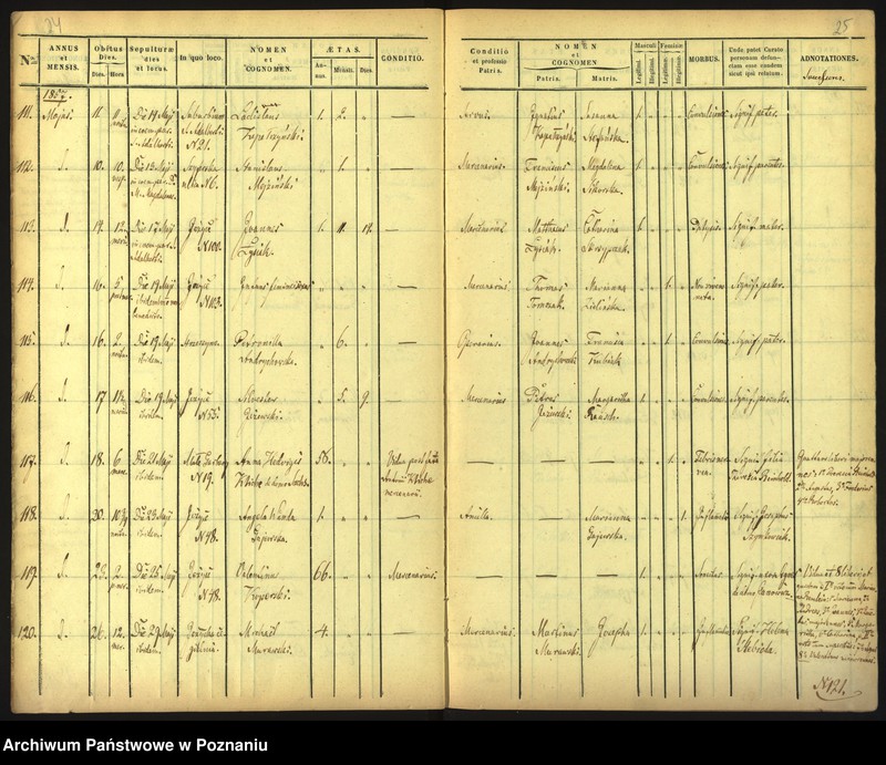 Obraz 15 z jednostki "Księga zgonów"