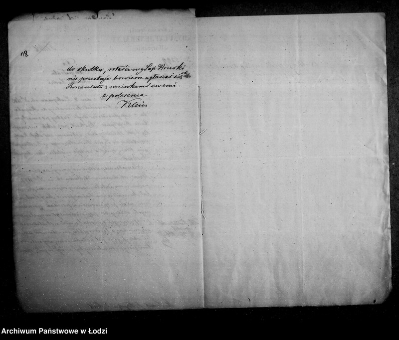 Obraz 16 z jednostki "Akta tyczące się spisu inwentarza pozostałości po zmarłej Krystynie Dekiert wyrobnicy poddanej pruskiej"