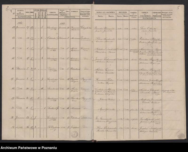 Obraz 5 z jednostki "Księga urodzeń"