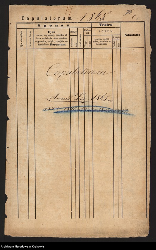 Obraz 4 z jednostki "[Księga małżeństw]"