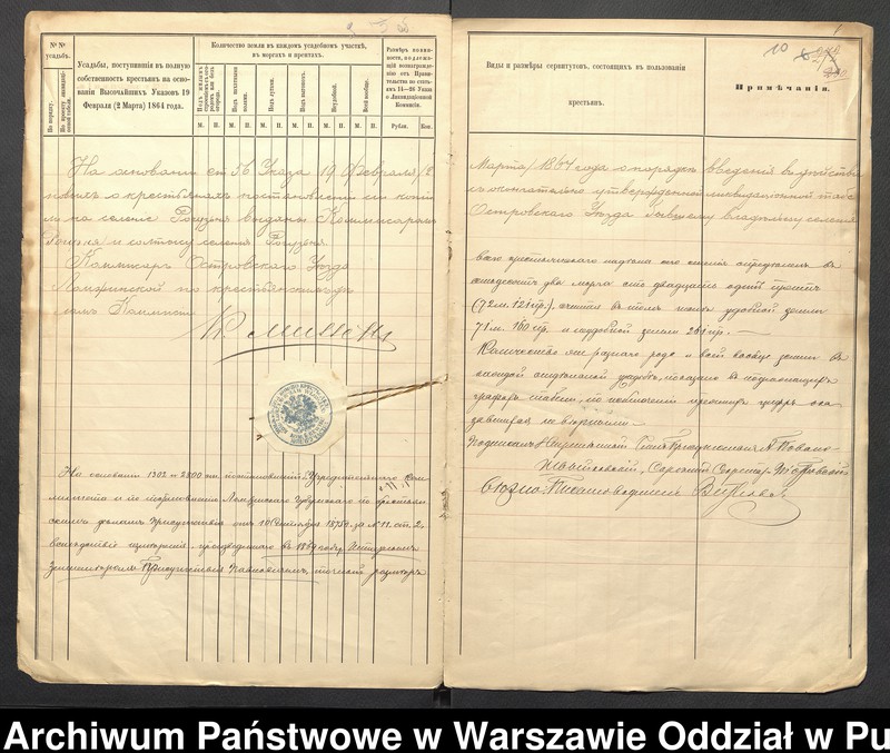 image.from.unit.number "O urządzaniu chłopów byłej rządowej wsi Roguźna, gm. Komorowo wchodzącej w skład prywatnej własności tejże nazwy podlegającej ziemianinowi Antoniego Zielińskiego"