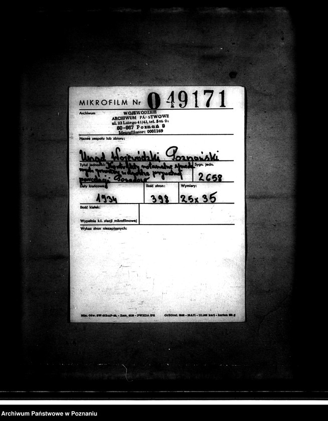 Obraz 2 z jednostki "/Kontrakty notarialne sprzedanych gruntów w drodze prywatnej parcelacji Posadowo/"