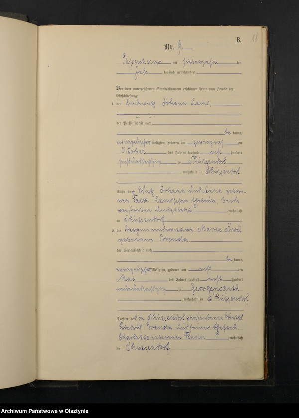 image.from.unit.number "Heiraths-Haupt-Register Nr 1 - 31"