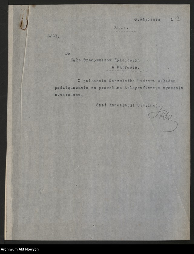 image.from.unit.number "(Życzenia noworoczne dla Naczelnika Państwa)"