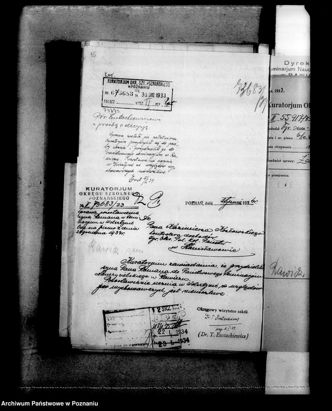 Obraz 20 z jednostki "Państwowe Seminarium Nauczycielskie miasto Rawicz"