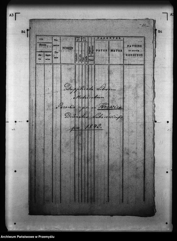 image.from.unit.number "[Kopie ksiąg metrykalnych parafii Krowica (dekanat Lubaczów)]"