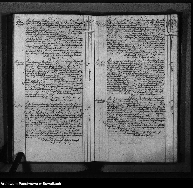 image.from.unit.number "Księga do zapisywania aktów cywilnych urodzenia gminy wiżajńskiey, departamentu łomżyńskiego, powiatu kalwaryjskiego"