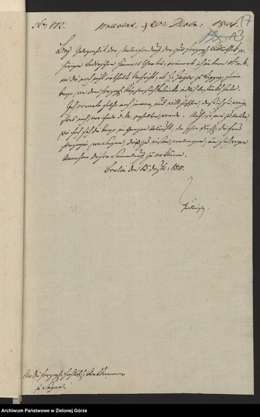 image.from.unit.number "Das Verzeichnis und den verkauf der auf dem Herzoglichen Schlosse befindlichen Herzoglichen Bibliothek und Kupferstich-Sammlung"