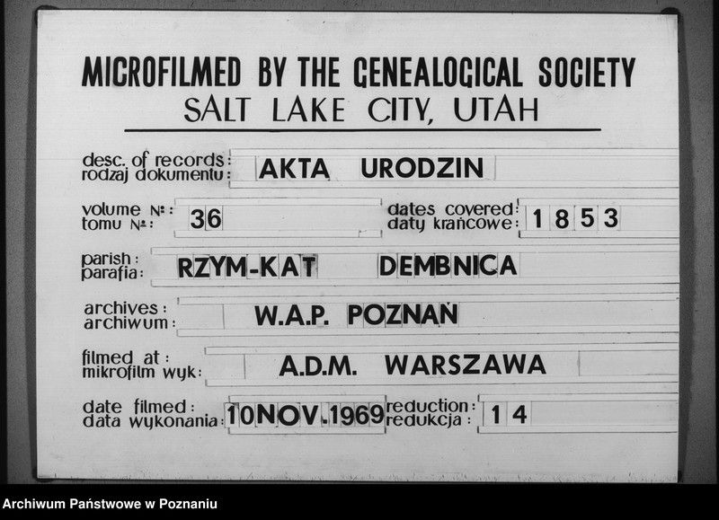 Obraz 9 z jednostki "Duplikat baptisatorum"