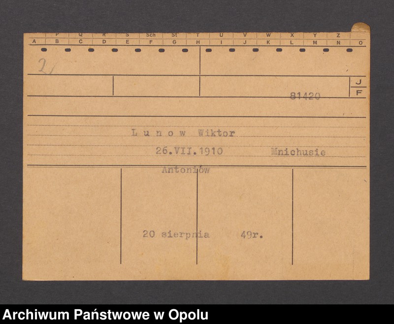Obraz 4 z jednostki "[Bugiel August, zam. Hindenburg]"
