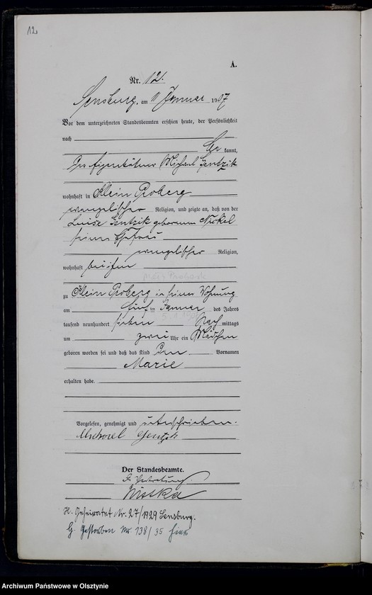 image.from.unit.number "Geburts-Haupt-Register Nr 1 -312"