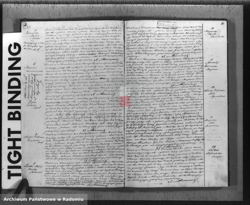 image.from.unit.number "[Duplikat akt urodzeń, małżeństw i zgonów parafii rzym.-kat. Głowaczów 1865 r.]"