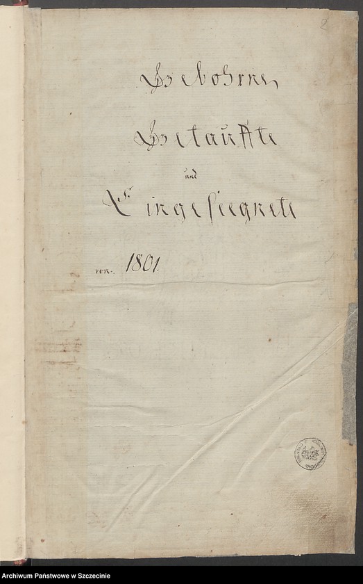 image.from.unit.number "Gebohrne, Getauffte und Eingesegnete [in der Gemeinde Jasenitz (Jasienica).]"