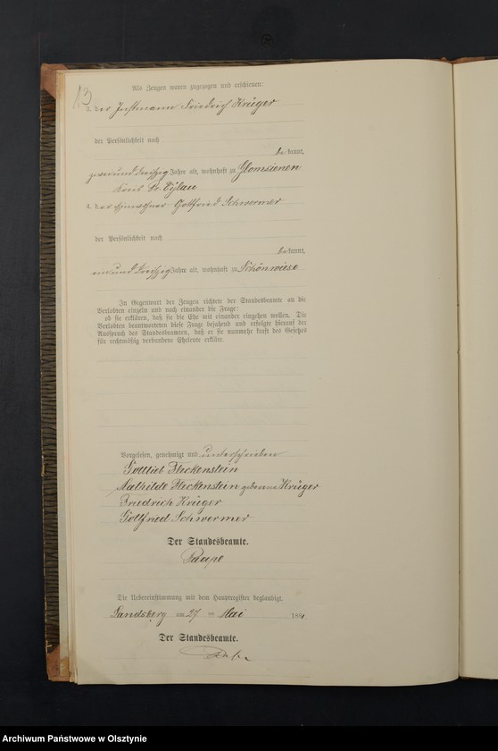 image.from.unit.number "Heiraths-Neben-Register Nr 1 - 11"