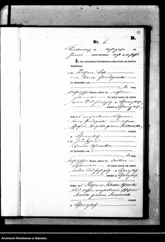 image.from.unit.number "Księga małżeństw"