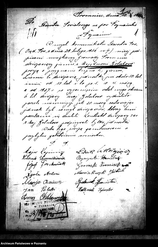 Obraz 5 z jednostki "Uwłaszczenie drobnych dzierżawców majątku Bolechowo powiatu poznańskiego"