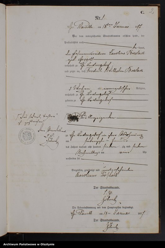image.from.unit.number "Sterbe-Neben-Register Nr 1 - 44"