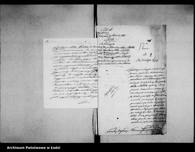 Obraz 18 z jednostki "Akta tyczące się komissoriów"