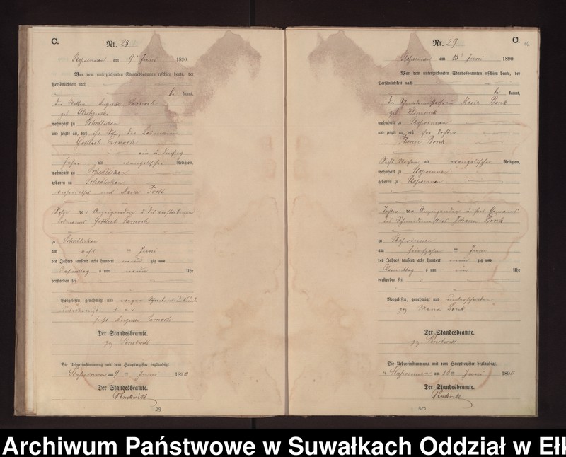 image.from.unit.number "Sterbe-Neben-Register des Preussischen Standes-Amtes Stasswinnen Kreis Loetzen"