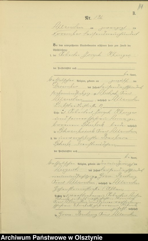 image.from.unit.number "Heiraths-Haupt-Register Tom II,Nr 120 - 136"