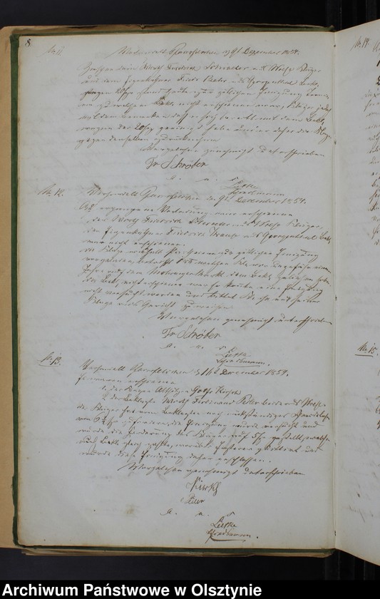 image.from.unit.number "Protocoll-Buch von dem ländliche Kirchspiels Mohrungen"