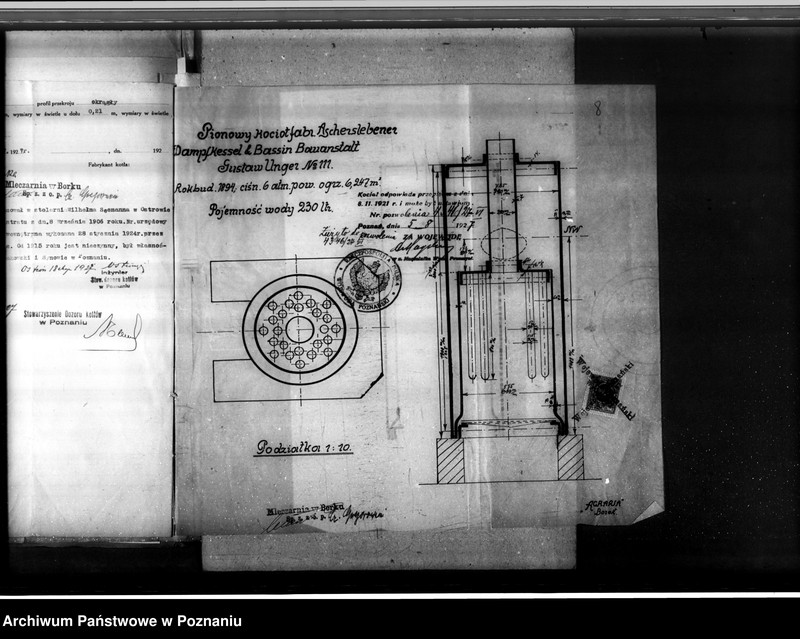 Obraz 13 z jednostki "Mleczarnia w Borku pow. Gostyński – Antoni Kuleczka nr woj. kotła 5967"