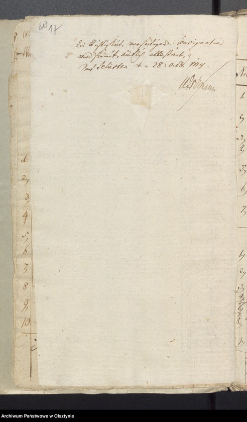 image.from.unit.number "Jahr Kirchen Rechnung der Seehestenschen Kirchen aller Einnahme und Ausgabe wie auch Bau-Rechnung"