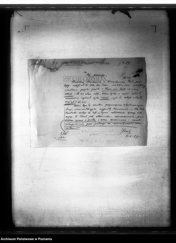 Obraz 10 z jednostki "Huta - powiat bydgoski /m.in. wyszacowanie gorzelni/"