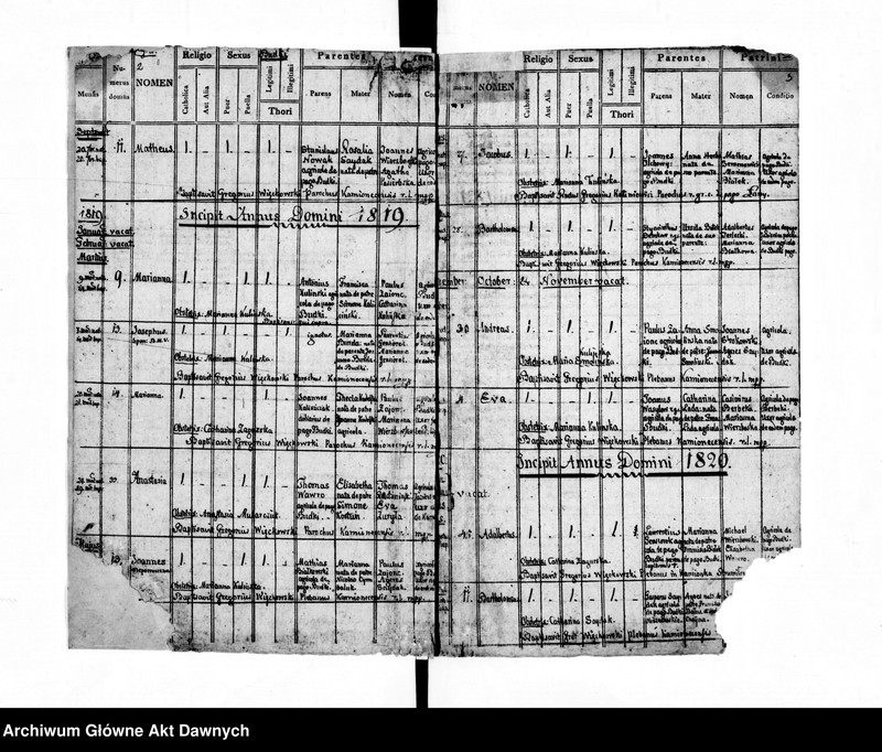 image.from.unit.number "Parafia: Kamionka Strumiłowa. Dekanat: Gliniany. Księga metrykalna urodzeń 1816-1861, ślubów 1818-1899 i zgonów 1816-1900 dla wsi Budki Nieznanowskie* i Majdan."