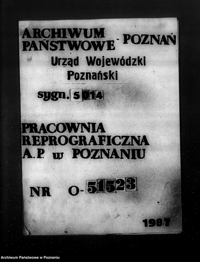 Obraz 1 z jednostki "Towarzystwo robót inżynieryjnych "Tri" w Poznaniu nr fabryczny kotła 10205 nr porz. 5515"