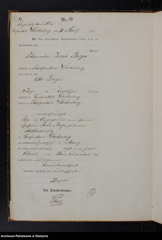 image.from.unit.number "Sterbe-Haupt-Register Nr 1 - 42"