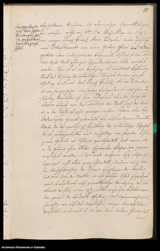 image.from.unit.number "[Liber missivarum]. Register über vorstehende Briefe von Jahr 1782. Register derer an welche vorstehende Briefe geschrieben worden vom J. 1782"