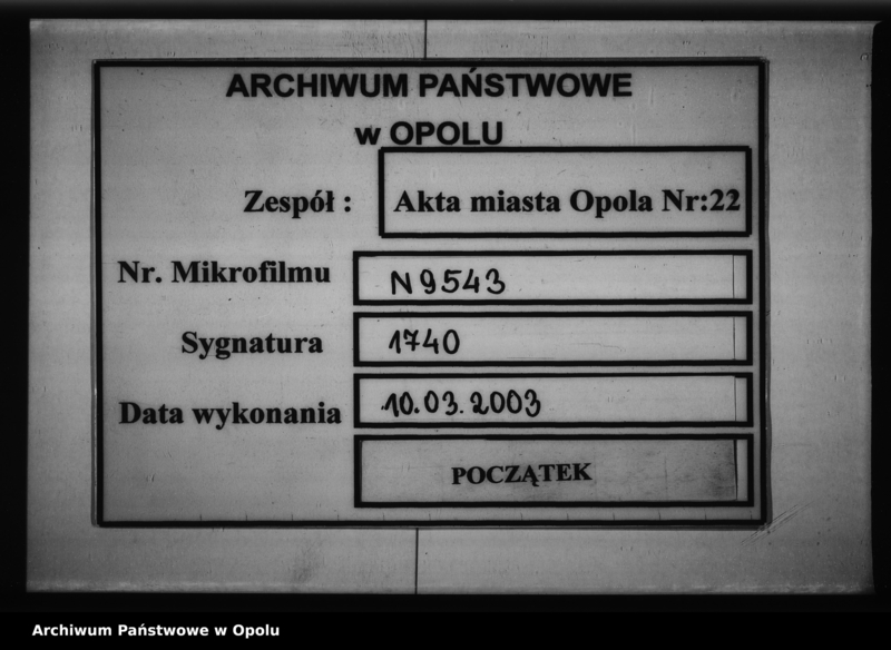Obraz 1 z jednostki "Quittungs-Buch über den vom Seilermeister Herr Baydel gethanenen Beitrag zur Feuer-Societät von dem Hause sub No. 208 in d[er] Stadt 16 Grosch. [Groschowitzer] Vorst. [Vorstadt] In der Stadt Oppeln. Vom 1 Januar 1827 bis ult[imo] December 18[40]"