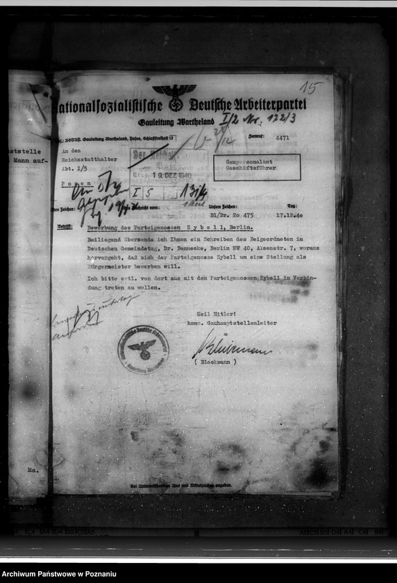 Obraz 19 z jednostki "Bewerbungen um Anstellung"