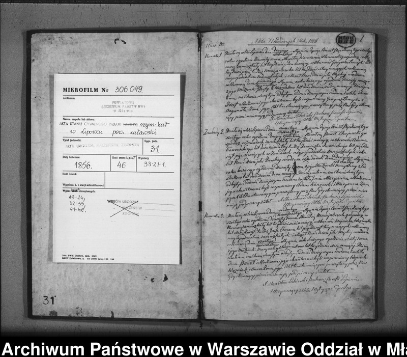 image.from.unit.number "Akta urodzeń, małżeństw i zgonów"