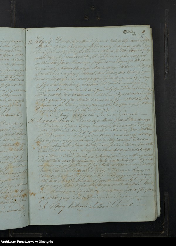 image.from.unit.number "Akta Urodzenia, Małżeństw, Zeyścia Parafij Janowskiej Powiatu Przasnyskiego w Gubernij Płockiej z roku 1852"