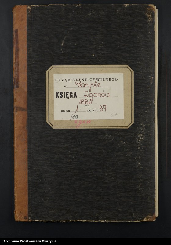 image.from.unit.number "Sterbe-Neben-Register Nr 1 - 38"