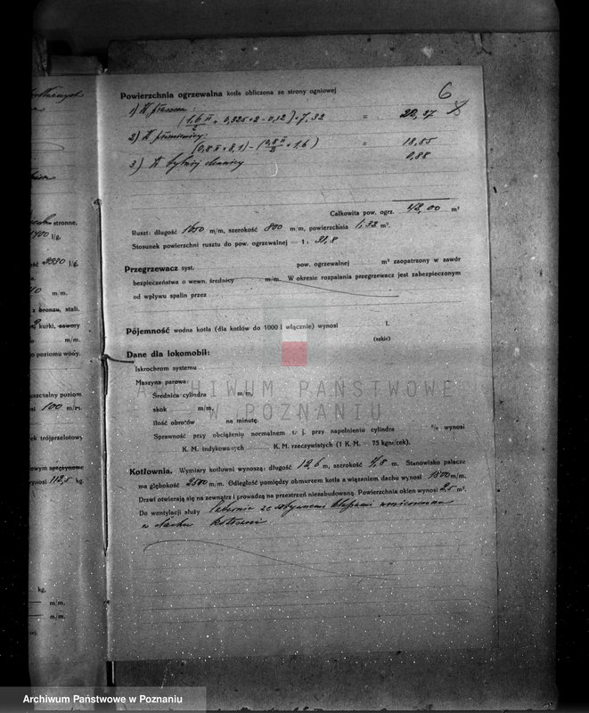 Obraz 10 z jednostki "Poznańska Termochemiczna Przetwórnia padliny Poznań-Główna nr woj. 167 pierwszy własność Bracia Drabińscy tartak w Janówcu pow. żniński"