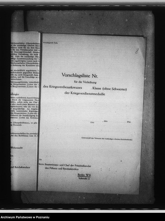 Obraz 12 z jednostki "Kriegsverdienstkreuz (przepisy)"