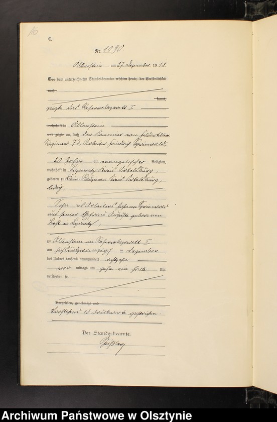 image.from.unit.number "Sterbe-Haupt-Register Tom IV, Nr 1076-1144"