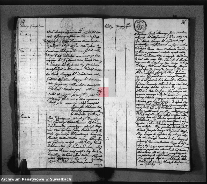 image.from.unit.number "Księgi Gminy i Parafij Bakałarzewskiey ślubne 1808 R."