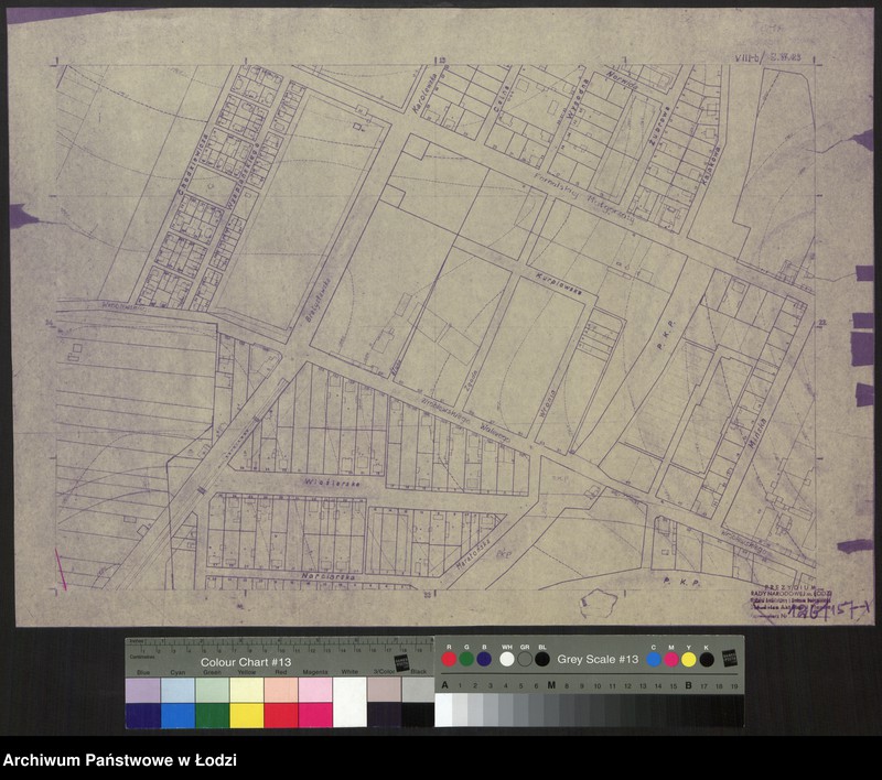 Obraz 1 z jednostki "Plan miasta Łodzi. Sekcja SW 23"