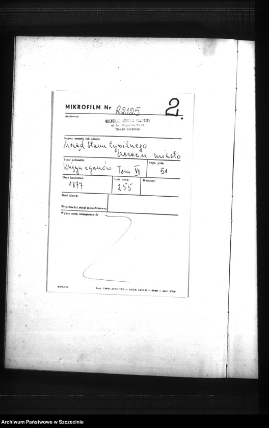Obraz 3 z jednostki "Sterbe-Register (Neben-Register) Band VI"