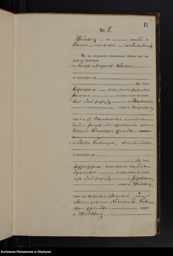 image.from.unit.number "Heiraths-Haupt-Register Nr 1 - 28"