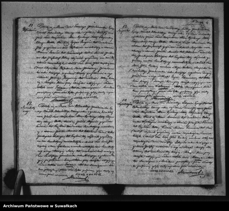 image.from.unit.number "Duplikat Aktów Urzędnika Stanu Cywilnego Sekty Filipońskiej Okręgu Hutta Urodzonych, Zaślubionych i Zmarłych za Rok 1848"
