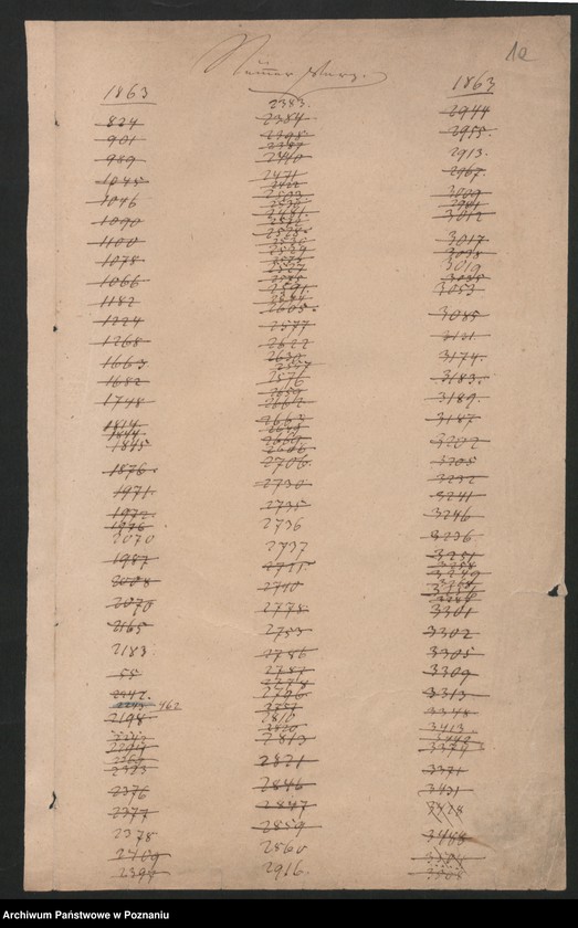 Obraz 5 z jednostki "Der Uebertritt polnischer und diesseitiger Untertanen auf preussisches und jenseitiges Gebiet während der polnischen Insurrektion und die dagegen getroffenen Massnahmen."