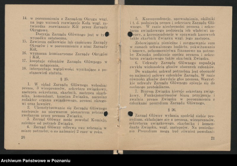 image.from.unit.number "Statuty Związku Powstańców Wielkopolskich."